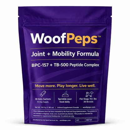 WoofPeps™ Joint + Mobility Formula — 1 Box (30-Day Supply)
