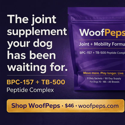 WoofPeps™ Joint + Mobility Formula — 1 Box (30-Day Supply)